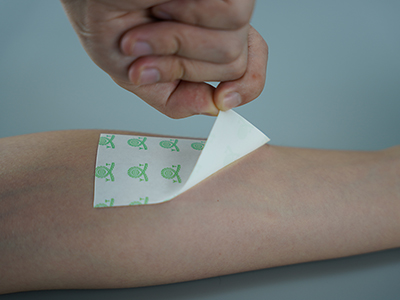 Fita de tecido hospitalar