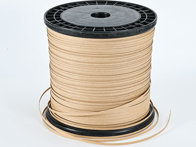 Abraçadeira de cordão de papel kraft