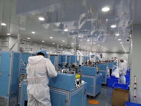 Máscara descartável 