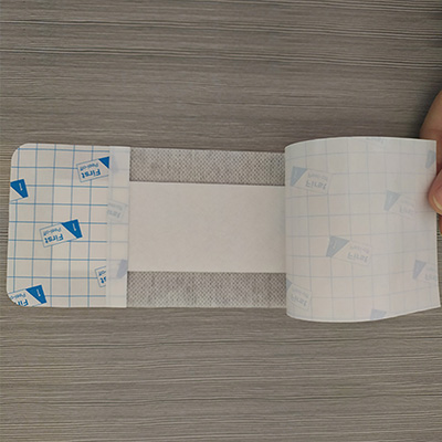 Curativo adesivo de não tecido para feridas