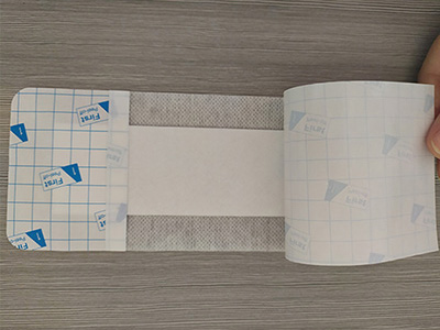 Curativo adesivo de não tecido para feridas