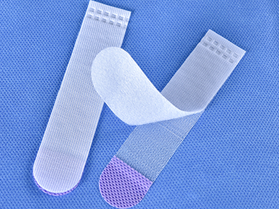 Faixa de velcro de fixação de cateter 